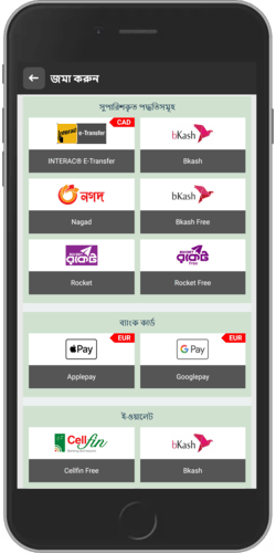 জমা পদ্ধতির ছবি